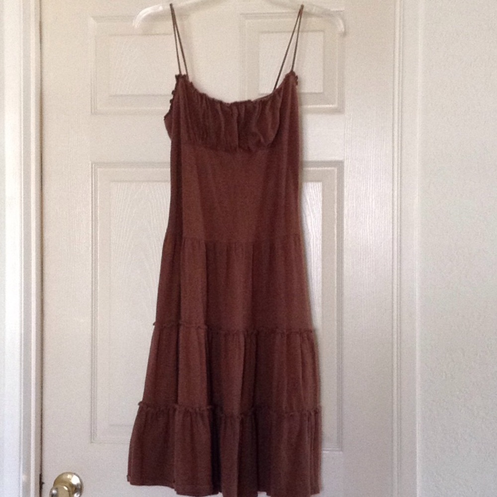 Xhileration dress brown Sz M